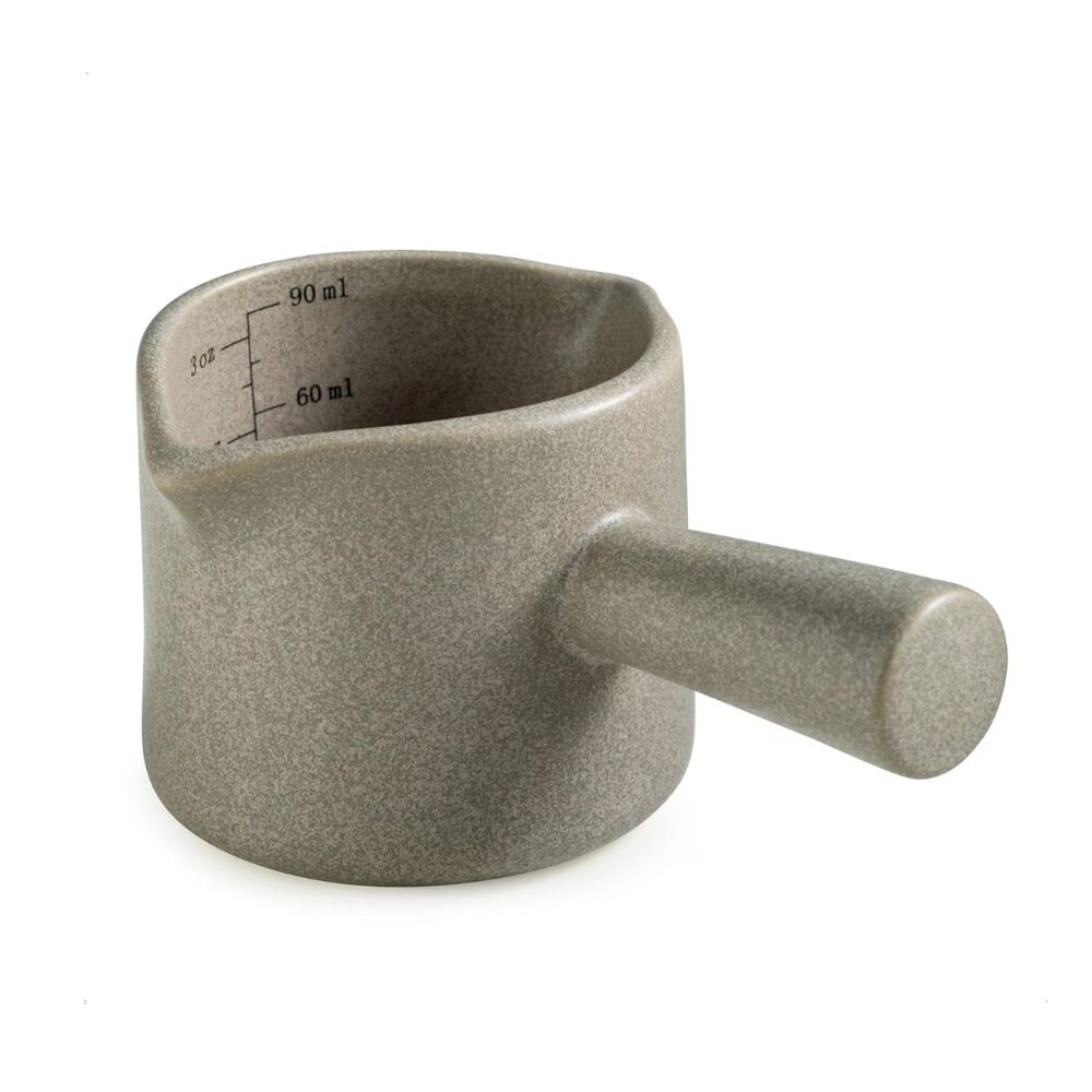 Espresso Cup 3 OZ, Ceramic Espresso Measuring Cup, Double Spouts - EUC
